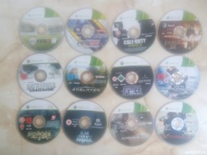 [Xbox360] Vând pachet 12  jocuri originale pentru Xbox 360 //poză reală 