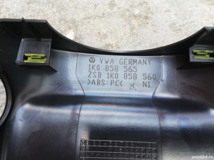 carcasa cochilie volan vw golf 5 - imagine 7