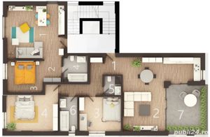 Dacia-Hasdeu-Tomis 3, Apartament 2 camere, 46 mp utili.  Boxa depozitare inclusa. - imagine 6