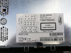 radio CD ford ka 2 mk2 - imagine 5