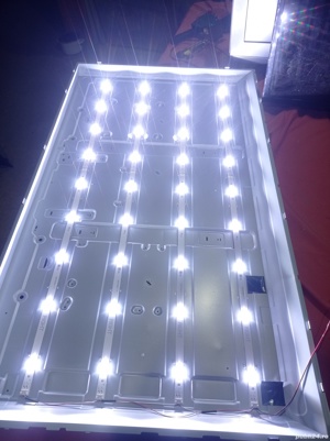 set 4 barete led de pe tv nc490dggaafx1-41gan011256p1 de pe tv LG 49uj634