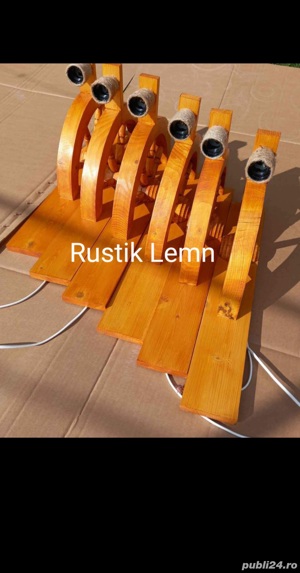 Aplice și lustre rustice  - imagine 2