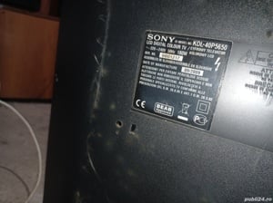 Dezmembrez Tv Sony kdl40p5650 - imagine 3