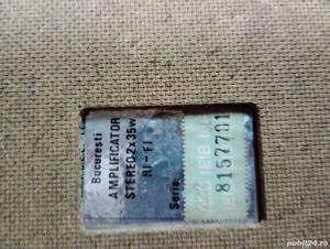 Amplificator Electronica Industriala AM 6550 si 2x35W Hi-fi A350 vintage de colectie - imagine 6