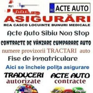 Acte  auto  sibiu  non  stop  tel 0740426608 - imagine 3