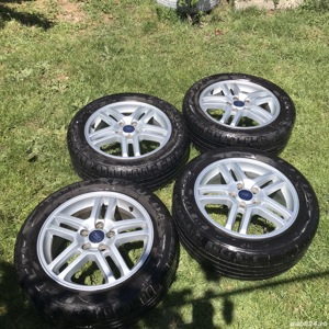 Anvelope si jenti originale ford  echilibrate  - imagine 2