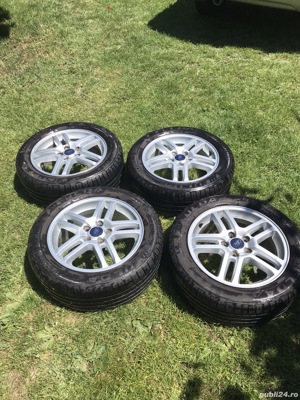 Anvelope si jenti originale ford  echilibrate  - imagine 3