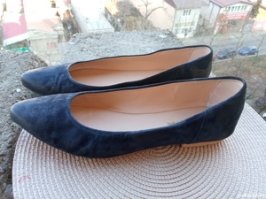  Pantofi piele Kentia, marimea.39 (24.5 cm) 