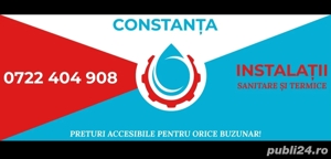 Instalator sanitar Constanta - imagine 3