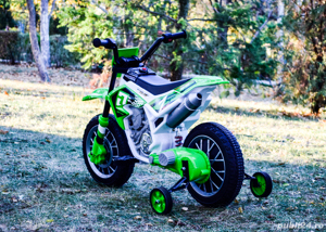 Motocicleta electrica pentru copii Kinderauto BJH022 2x 35W 12V  - imagine 3
