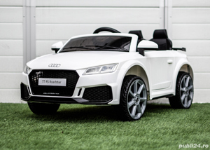 Masinuta electrica pentru copii, Audi TTRS 2x 35W 12V, BT White