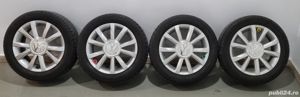 Jante originale aluminiu Vw up! cu cauciucuri de vara pe 15"