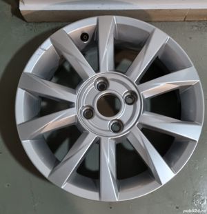 Jante originale aluminiu Vw up! cu cauciucuri de vara pe 15" - imagine 8