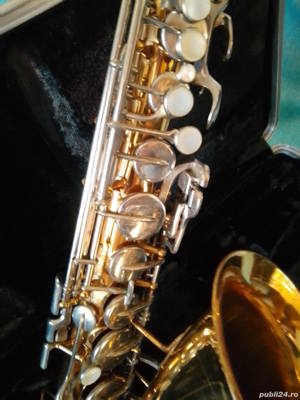 Saxofon alto Bundy Selmer made in USA in stare buna - imagine 4
