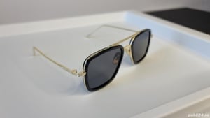 Ochelari de soare Dita Flight - Iron Man - Tony Stark - Rama aurie - Lentile violet - imagine 8