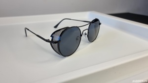 Ochelari Rotunzi Steampunk - Ochelari Negri