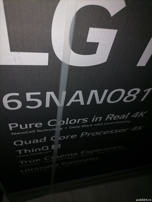 TV Smart LG 164 cm Nano sigilat - imagine 4