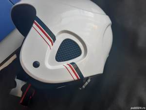 Cască schi  snowboard alb - copii  adulti - imagine 2