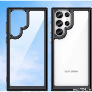 Husa + Folie ecran SAMSUNG Galaxy S23 Ultra S23 Plus modele diferite