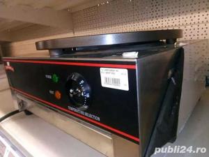 Plita,crepiera,aparat masina de facut clatite diametrul 40 cm nou - imagine 2