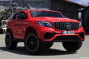 Masinuta electrica pentru 2 copii Mercedes GLC63S 4x 45W 12V RED