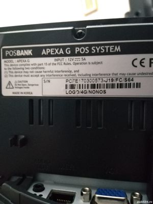 Sistem operare si gestiune PosBank touchscreen +cititor cod de bare+ sertar pentru bani - imagine 4