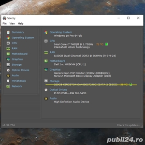 Dell Latitude E6510 Intel i7 740QM No HDD 8GB DDR3 15.6 inci FHD - imagine 7