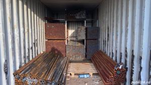 Stalpi de gard vopsiti de 2 m 40 lungime 4/4 cm  de vinzare  - imagine 6