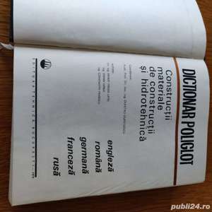 Dictionar poliglot - Materiale de contructii si hidrotehnica , contrucții si hidrotehnică - imagine 2