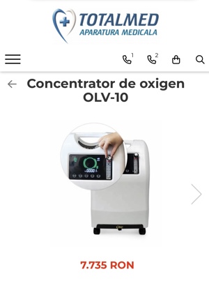 Aparat oxigen 10Litri Nou ! Concentrator