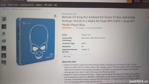 Media player Smart TV box Beelink GT - King Pro - imagine 3