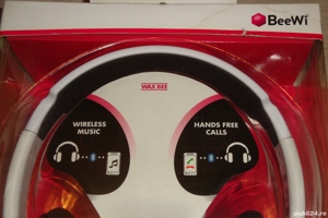 casti stereo cu microfon bluetooth beewi BBH100 hands free - imagine 3