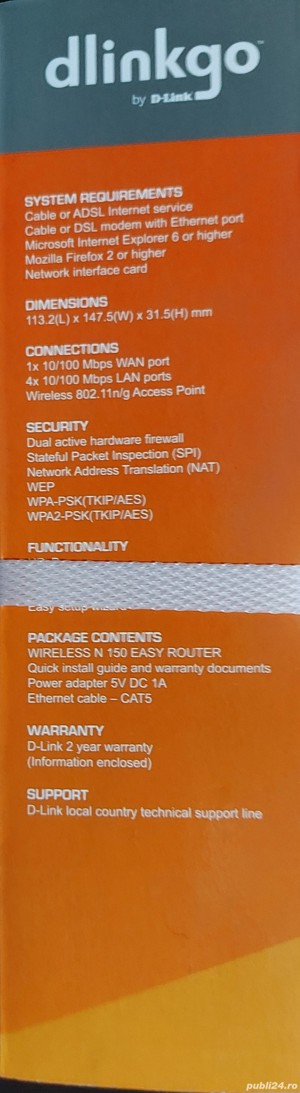 Router Wireless Dlinkgo - imagine 3