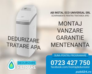 Reparatii servicii dedurizatoare, filtrare apa ,verificare functionare