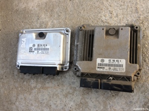 Calculator ECU pentru VW Golf 5 1.4 FSI BKG 03C 906 056 H cu immo off