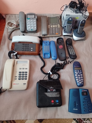 telefoane de casa fixe si cordles vechi - imagine 2