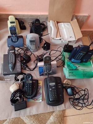 telefoane de casa fixe si cordles vechi - imagine 1