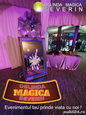 Cabina foto/ platforma video 360 OGLINDA MAGICA SEVERIN te provoaca sa zambesti