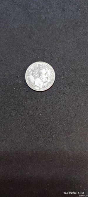 Moneda argint 1 Silbergroschen, GERMANIA, 1834 - imagine 3