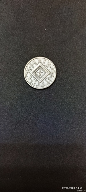 Moneda argint 1:2 Schilling, AUSTRIA, 1926 - imagine 5