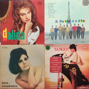 Vinil, Georges Brassens, Aznavour, Serge GAINSBOURG, Serge Lama, DALIDA, Alice Dona, Amalia, 
