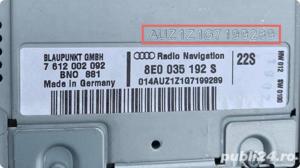 Cod deblocare radio AUDI TT Concert A3 A4 A5 A2  Gamma Chorus Symphony A6 A7 decodare casetofon auto - imagine 2
