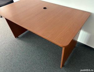 30 buc Birou Solid; Masa de lucru cu blat 140x80 cm - imagine 3