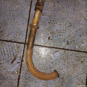 Toba esapament motor/moped Carpati,teava veche de esapament motor vechi - imagine 6