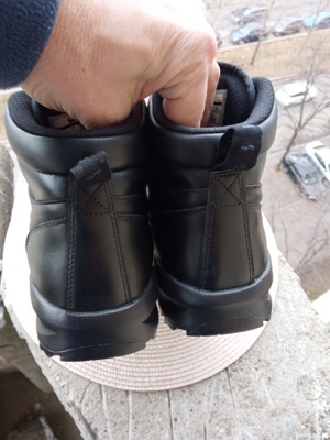 Ghete piele Nike Manoa Leather, mar. 41, UK 7 (26 cm) made in Vietnam - imagine 5