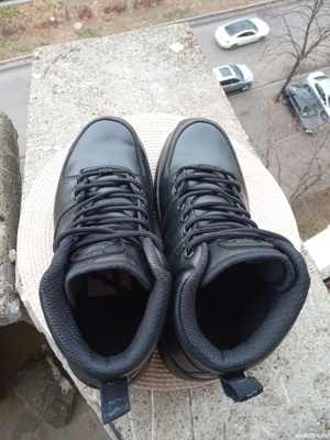 Ghete piele Nike Manoa Leather, mar. 41, UK 7 (26 cm) made in Vietnam - imagine 10