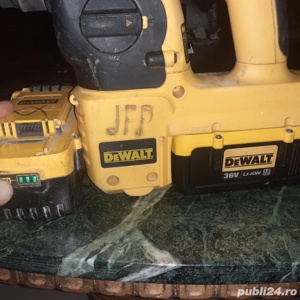 Rotopercutor DEWALT-cu trei functii si baterie -36V/4A functional 10/10 - imagine 4