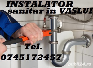 Instalator sanitar in Vaslui