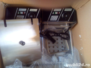 friteuza,fripteuza friteoza electrica 2x10 litri noua - imagine 2