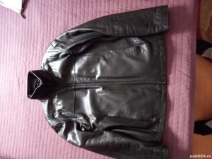 Geaca de piele barbati Calvin Klein - imagine 4